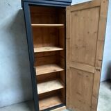 Bonnetière armoire parisienne noire