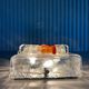 Vintage PoliArte Glass Wall / Ceiling Lamp — Italian Sculptural Lighting