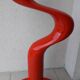 Red sculpture by Döman Tony Almen and Peter Gest