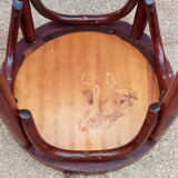 Tabouret de bar en bois courbé