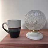 Pair of vintage globe wall lights