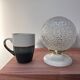 Pair of vintage globe wall lights