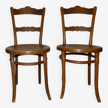 Pair of Thonet AUSTRIA chairs from the 1930s
