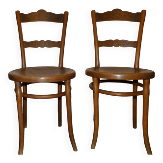 Pair of Thonet AUSTRIA chairs from the 1930s