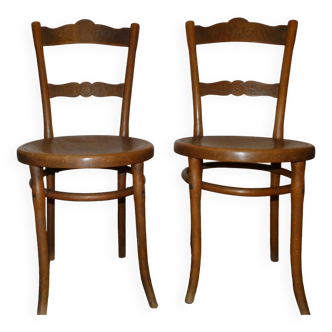 Paire de chaises Thonet AUSTRIA des années 1930