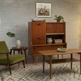 Vintage 1960s Scandinavian teak buffet bar