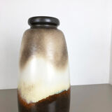 Pottery fat lava multi-color 284-47 floor vase made by Scheurich, 1970s