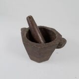 Large Ancient Mortar in Swedish Stone, circa 1800