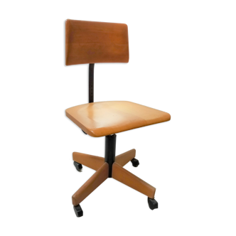 Chaise de travail réglable du milieu du siècle de Stoll Giroflex