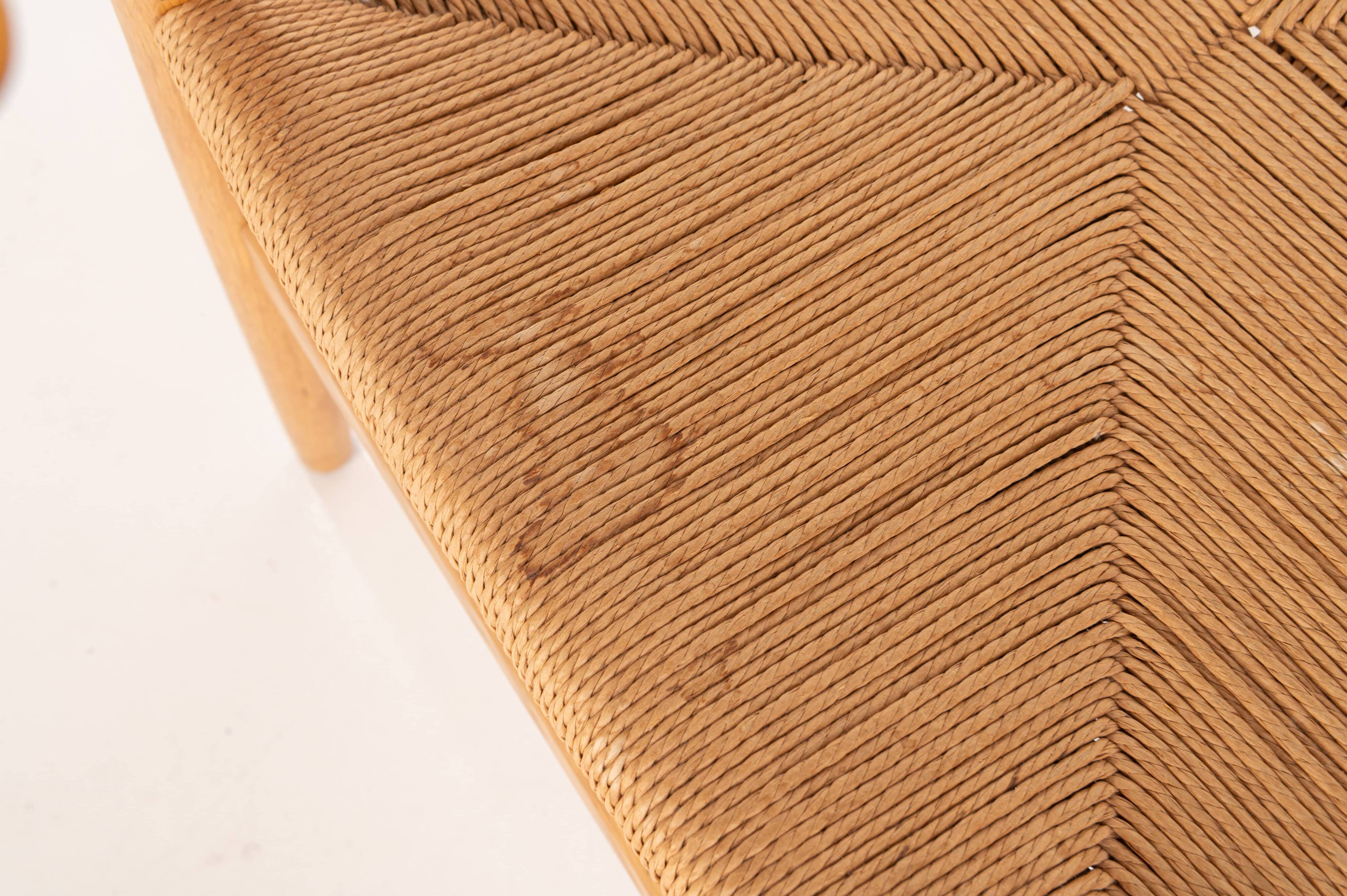 Set of 6 'CH24' wishbone dining chairs by Hans J Wegner for Carl Hansen, De