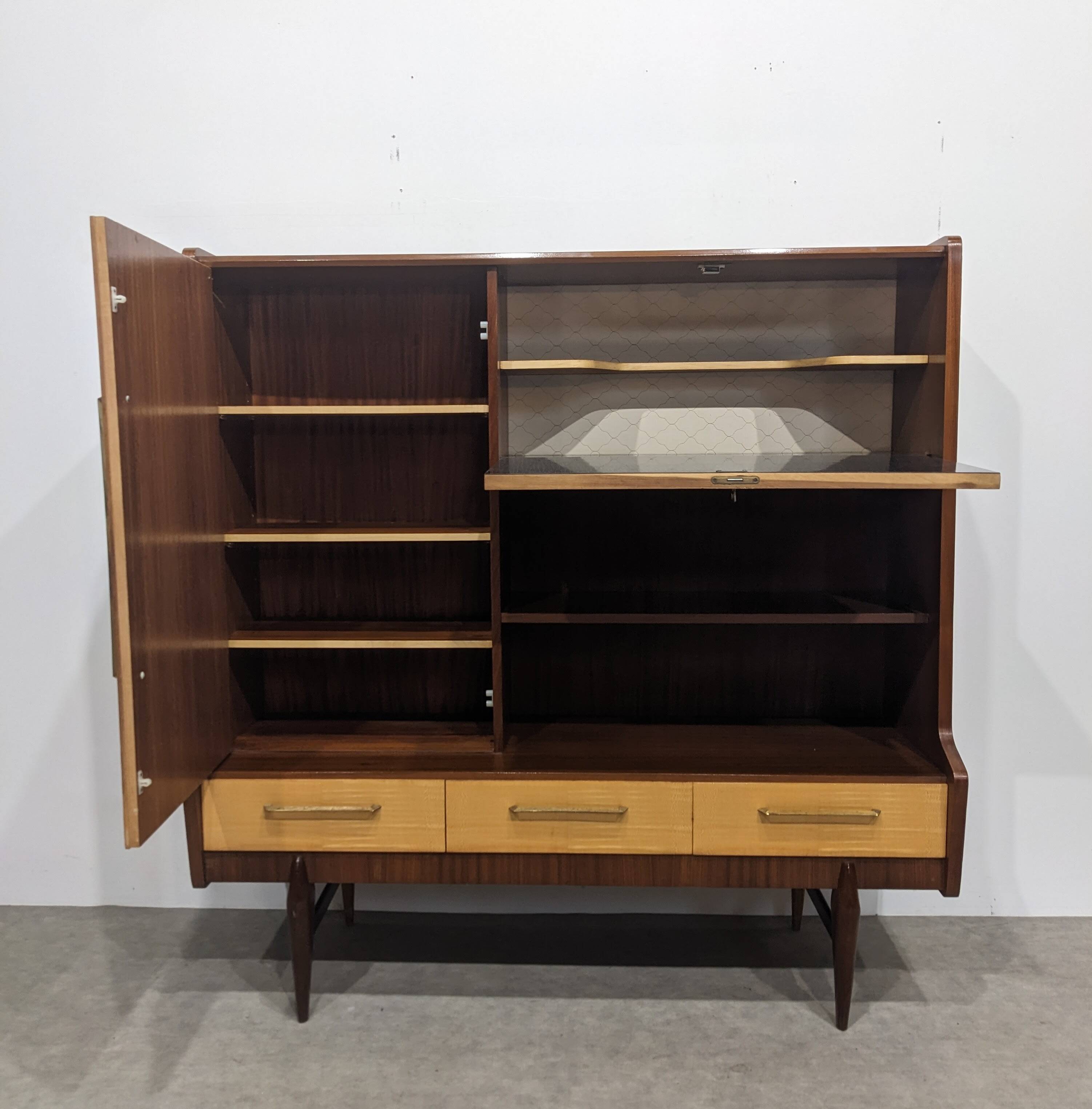 Bicolour highboard 1950
