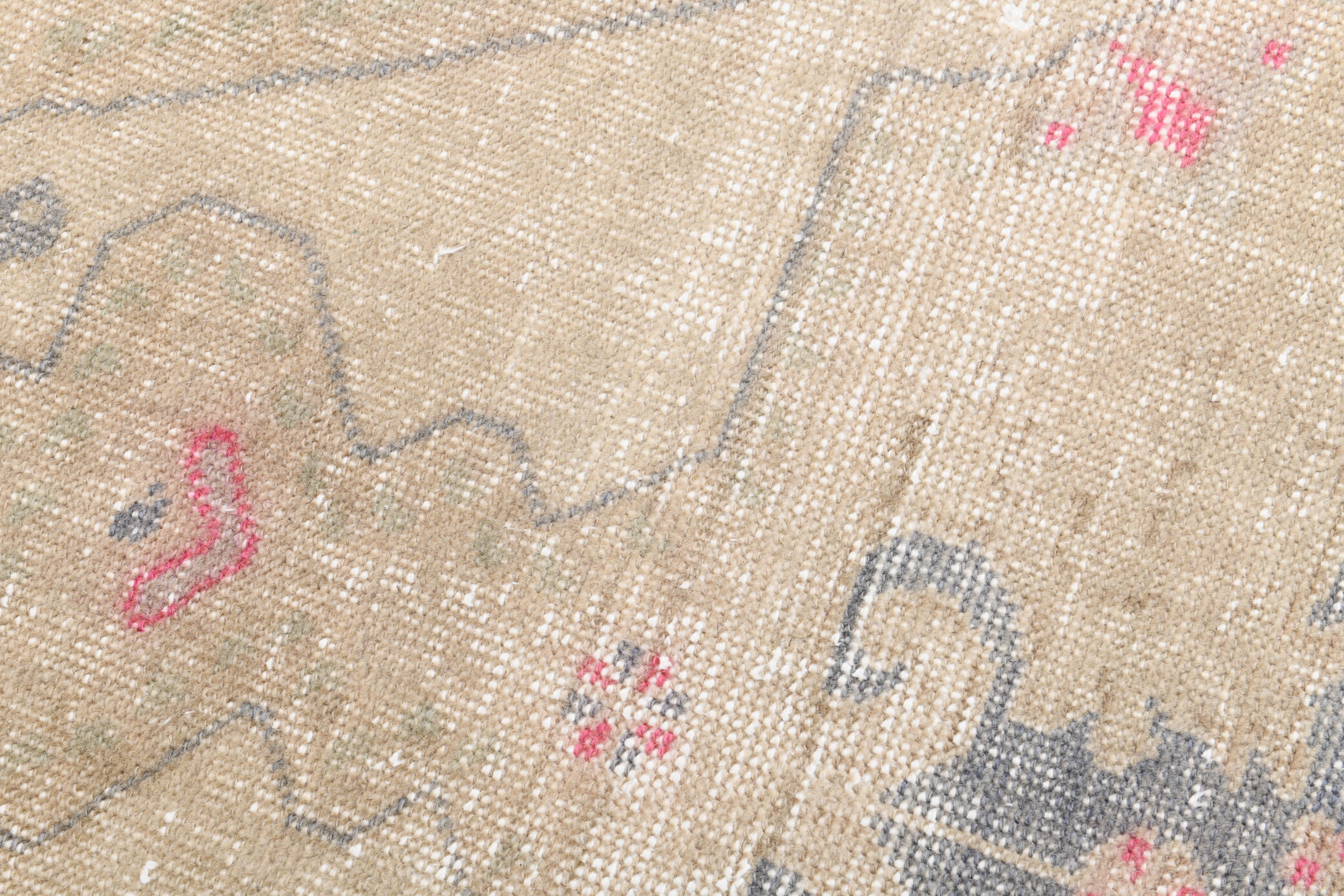 4x7 faded brown turkish rug