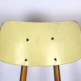 Set of 4 vintage wooden dining chairs from Ton 1960s