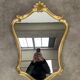 Gilded mirror carved wood, shell, classic style