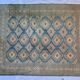 Tapis oriental fait main xxeme fond bleu 307 cm x 222 cm