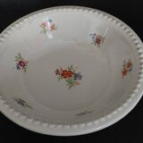 Pair of Digoin earthenware bowls with cliff decoration