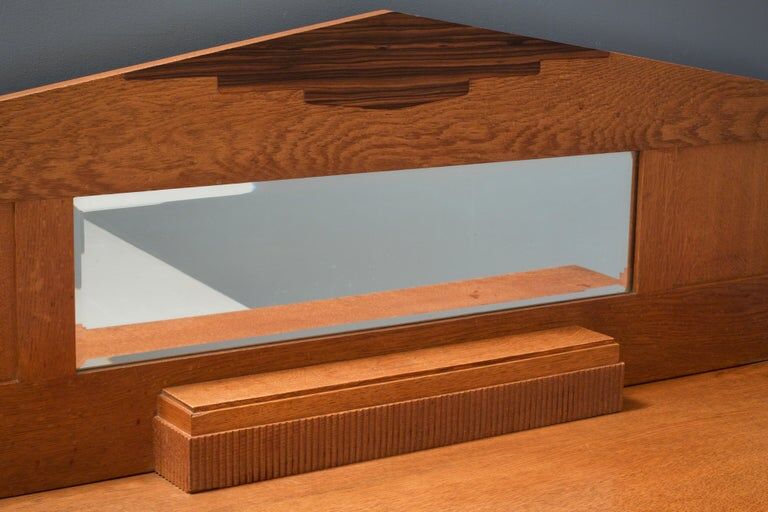 Art deco bar furniture in solid oak 1930s