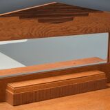 Art deco bar furniture in solid oak 1930s