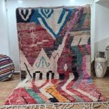Tapis berbère laine fait main Boujaad 250x150 cm