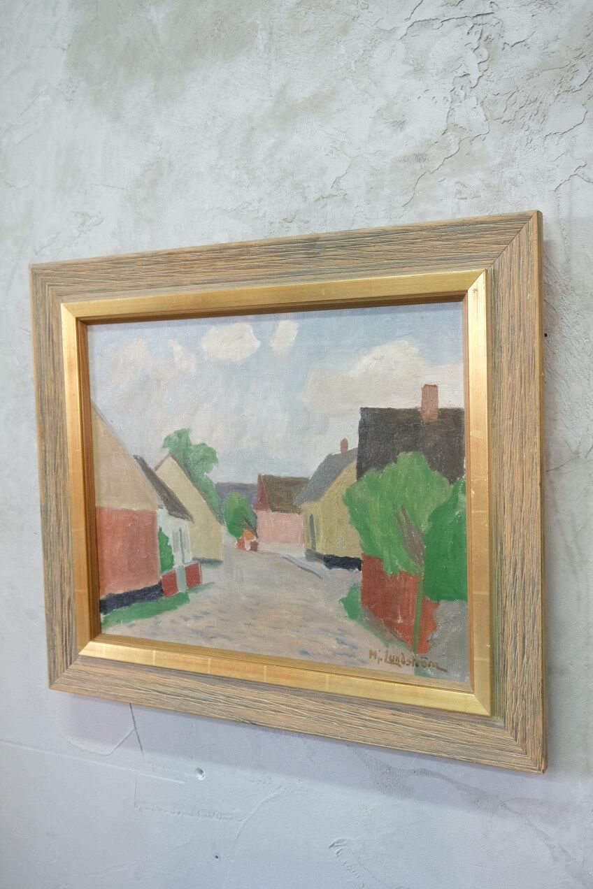 Hjalmar Lundström, Swedish Oil Painting, 1930s