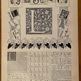 Reserved Clarisse - Lot of 3 letter lithographs - 1900