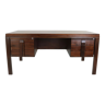 Sixties Brasilian jacaranda superb design desk by Jean Gillon for Italma