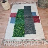 Handmade wool Berber rug 150 X 100 CM