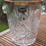 Champagne bucket in crystal of Lorraine