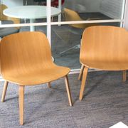 Set of 4 Muuto armchairs