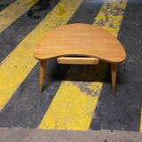 Scandinavian bean-shaped coffee table