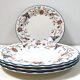 Set of 4 large plates barratts english porcelain