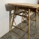 Bureau en rotin vintage