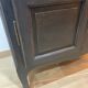Showcase style Louis XV Parisian wardrobe matte black