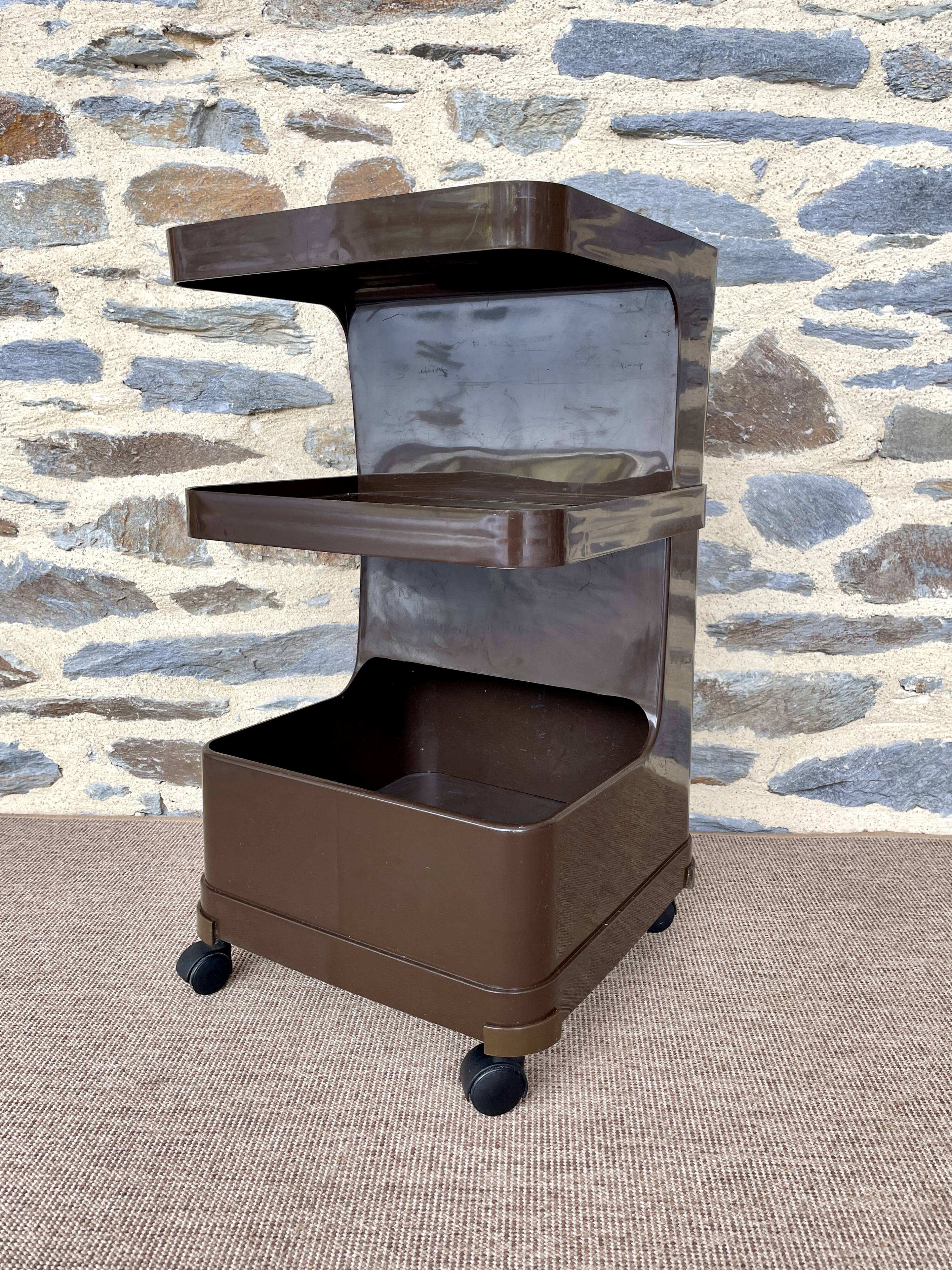 Flair serving trolley for Prisunic