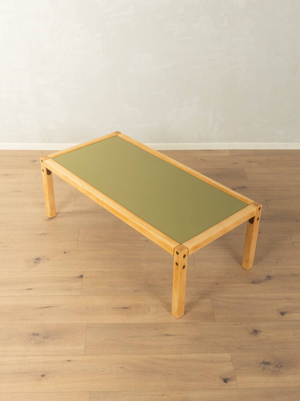 Characterful coffee table from the Flötotto profile system, 1970s