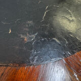 Bouillotte table/game table in Louis XVI style with marquetry circa 1900.