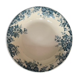 Round dishes in fine earthenware saint amand