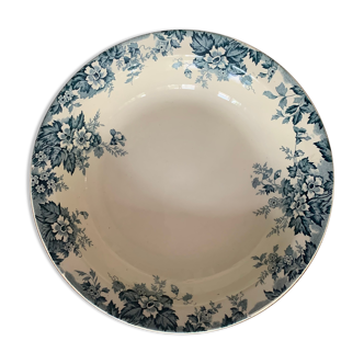 Round dishes in fine earthenware saint amand