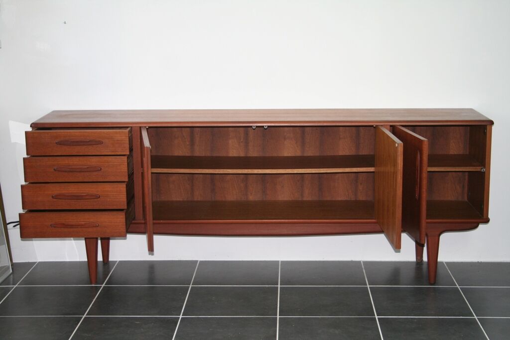 Scandinavian teak-type enfilade meuble nf109 1960
