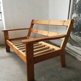 Sofa 2 place in pine