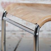 Czech Bauhaus Armchair in Chrome attributed to M. Breuer for Thonet, 1920s