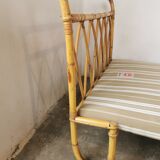 Rattan bed