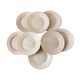 Set of 8 dessert plates Digoin model France powder pink
