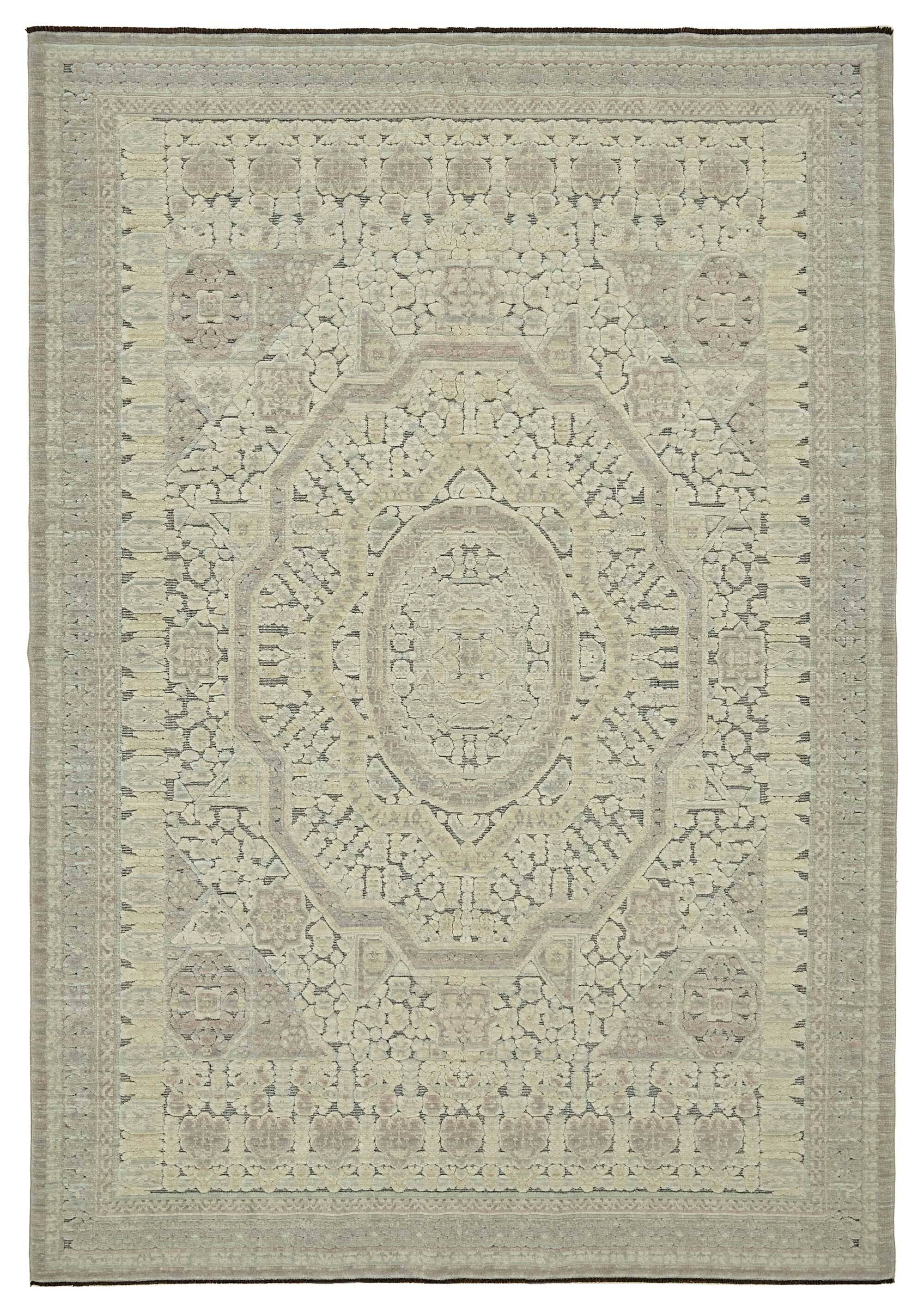 Turkish Handcrafted Loom Oushak Rug 200 cm x 297 cm