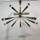 Vintage Sputnik chandelier or suspension in Stilnovo brass