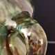 Art Deco Amphora Vase Ceramic Thulin Style (Belgium) Flamed Jasper Decor