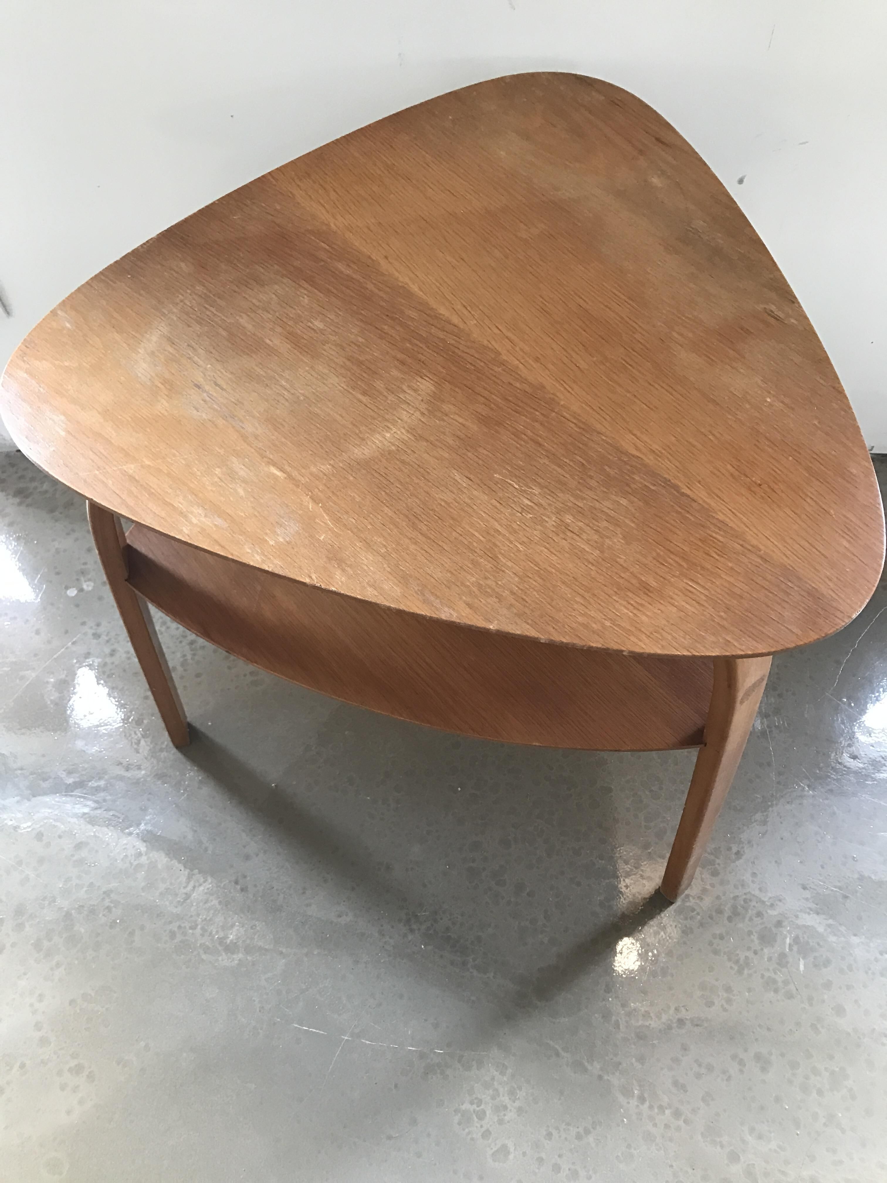 Ash Steiner tripod table