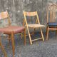 Série de 6 chaises vintage dépareillées