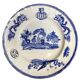 Old Bordeaux, fine Tonkin earthenware dish, late 19th century