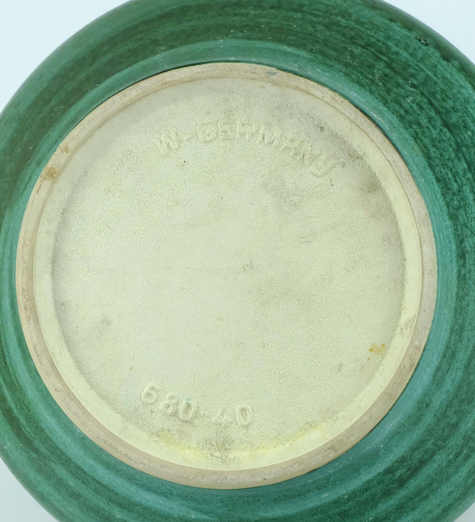 mid century VASE floorvase bay keramik model 680-40 geometric decor